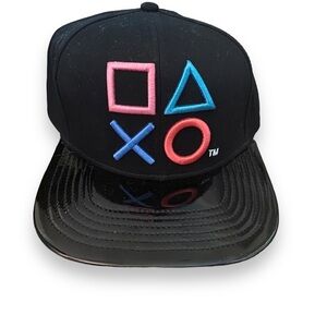 Bioworld PlayStation Hat Vinyl SnapBack